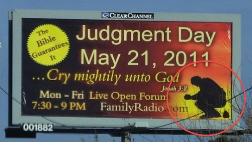 may 21st billboards. at the May 21st billboard…