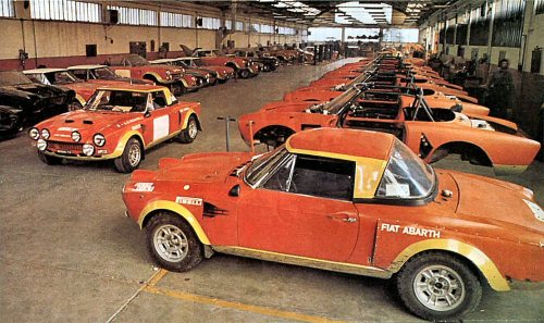 Fiat 124 Abarth Rally Spider Hardtop 