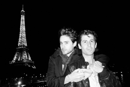 Jared and Andre in Paris.