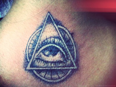 I welcome you my very first mayan illuminati tattoo