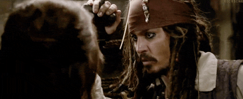 Capitão Jack Sparrow, como vc é lindo. omgomg