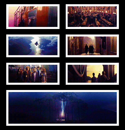 
The Last Scenes of the Harry Potter Films (Sorcerer’s Stone - Deathly Hallows Part 1).
