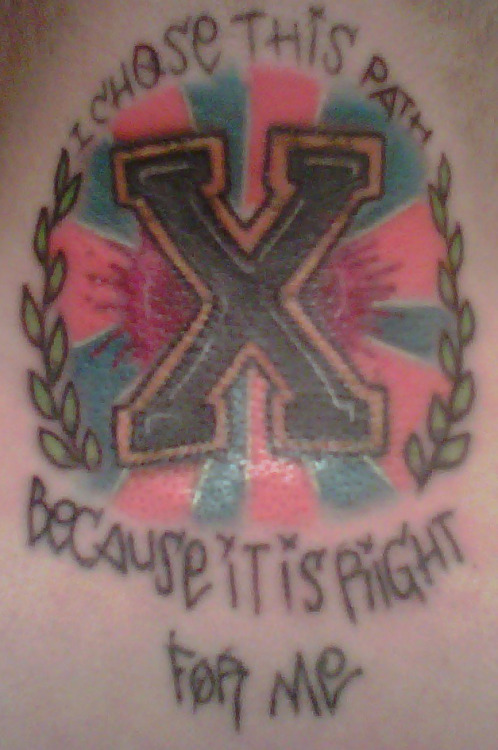 straight edge tattoos. straight edge tattoos. My straightedge tattoo on the; My straightedge tattoo on the. 87vert. Dec 25, 11:25 AM. Insignia 32quot; 720p for the bedroom