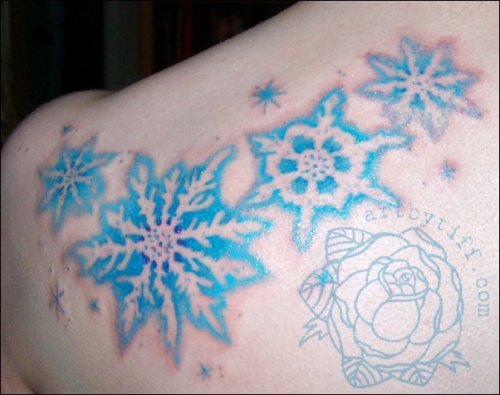 snowflake tattoo designs. Blue+snowflake+tattoo