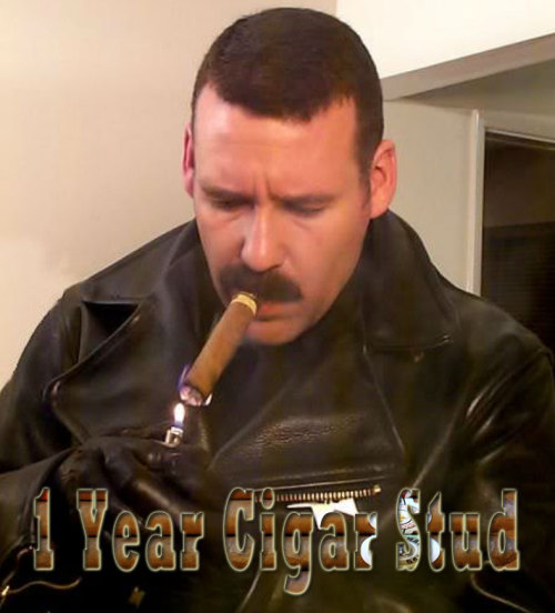 Raul, a nice guy that&#8217;s always submitting pictures to Cigar Stud, sent me this email:

I Made a pic, to congrats you, for excellent work.I hope you like. Thank you Dude.

Loved it, man! Thank you very much!