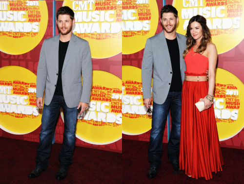 Jensen and Danneel at the 2011 CMT Music Awards