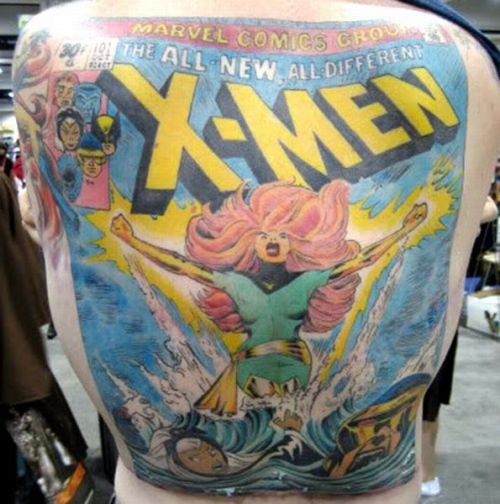 GAG has a gallery of XMen Tattoos JeanChristophe Naour used openGL 