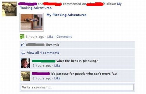 planking photos funny. Parkour middot; Planking middot; Funny
