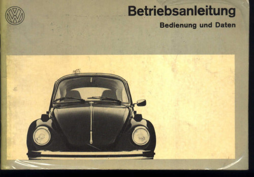 Volkswagen Beetle Owner 8217s Handbook 8230 What 8217s