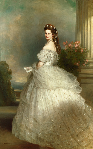 ilainthesky Princess Sissi by Franz Xaver Winterhalter