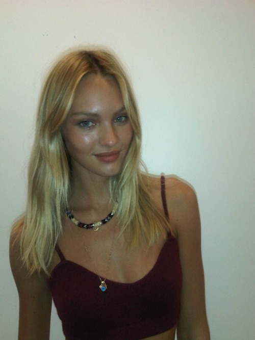 tagged as Candice Swanepoel blonde reblogged from coolkidscantdie