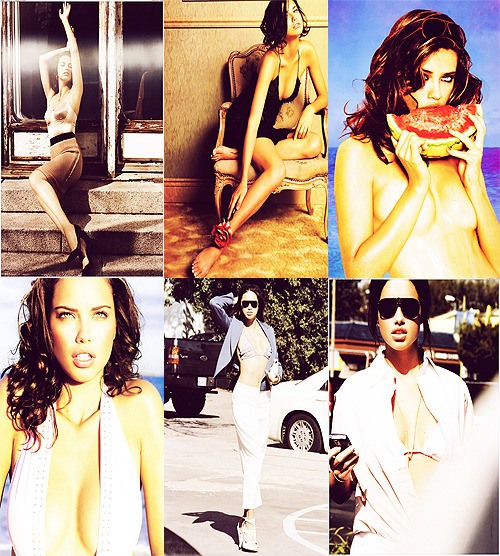 Top 6 Pictures - Adriana Lima (Photoshoots)