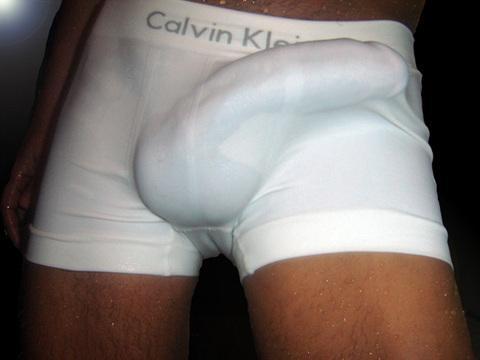 Love the huge bulge from your thick cock and big nuts big bulge