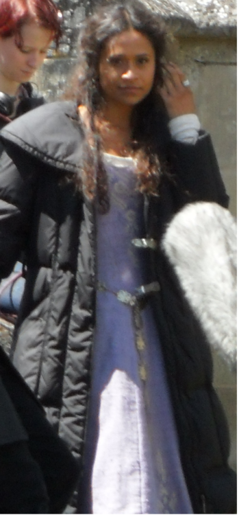 the lovely Angel Coulby 22 june 2011 Pierrefonds she looked at me faint 