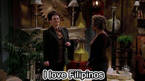 givesyou-hell:

Will &amp; Grace S08E18 - Buy Buy Baby
Karen: I love Filipinos. They’re asian but not cocky about it.
