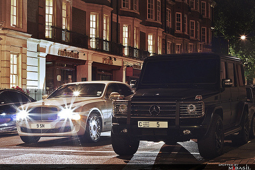 Black or White Starring Bentley Mulsanne and MercedesBenz G55 by M