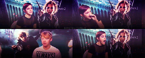  O que você classifica o beijo de 10?  Rupert: Uhhh ... Emma: Eu quero dizer, eu daria como um sete.  Isso é bom?  Segurem-se, O que ele me dar?  Rupert: ... eu realmente não consigo me lembrar dela.  Emma: * chocada * Isso é ainda pior! 