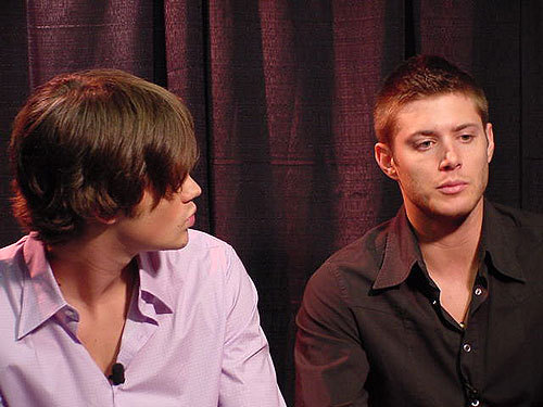 gocastiel Jared and Jensen interviewed during the WB Upfronts So young 