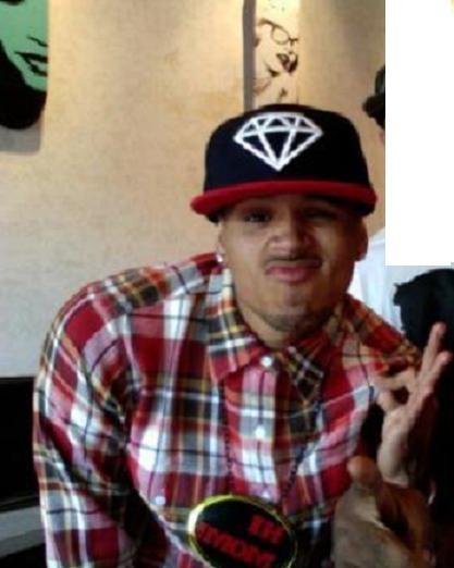 Chris Brown wearing a Diamond (Jewel Programming) hat with checkered shirt and 666