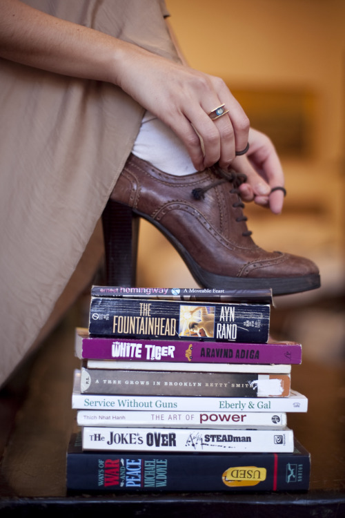 Kyleigh Kuhn: books, rings, shoes