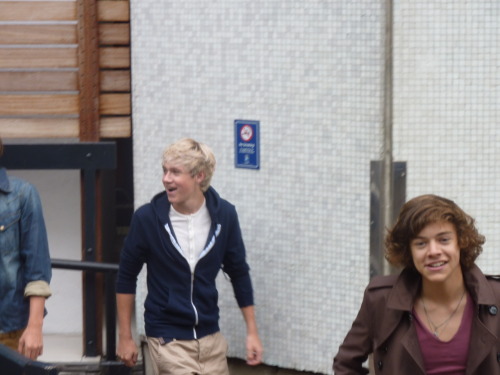 citybeachmountain:  Harry and Niall last night at Alan Carr :) Please credit me if used 