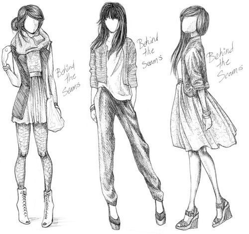 Fashion Drawings Tumblr