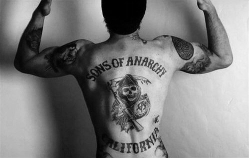 Tagged sons of anarchy jax teller tattoo hot body man 