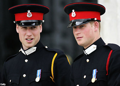 Prince+william+and+prince+harry+young
