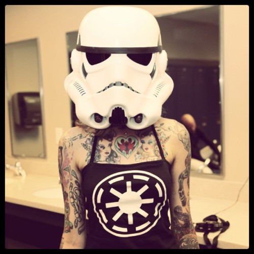 Stormtrooper Tiffany starwars stormtrooper tattoos Taken with instagram 