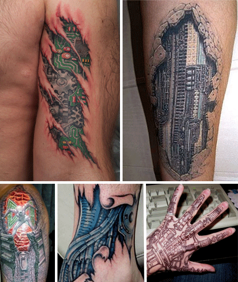  tattoos bionic tattoo muscle tattoo full sleeve Loading Hide notes