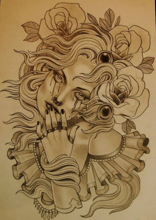 Tagged Emily Rose tattoos lady sketch Notes 1209