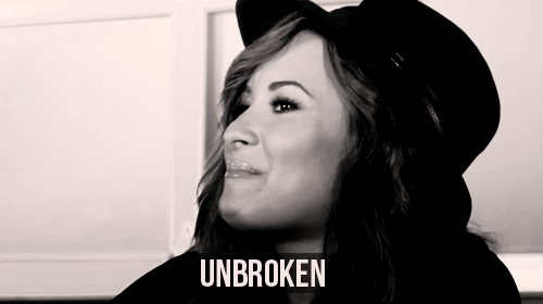 
Q: If you could choose the best song of all time, what song would you choose? 
Demi: I would choose Unbroken
