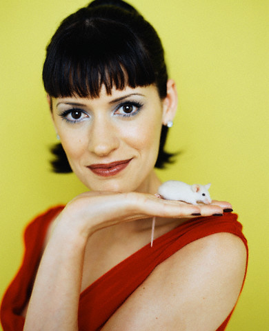 Paget in Red with White Mouse sounds like a surrealist painting 