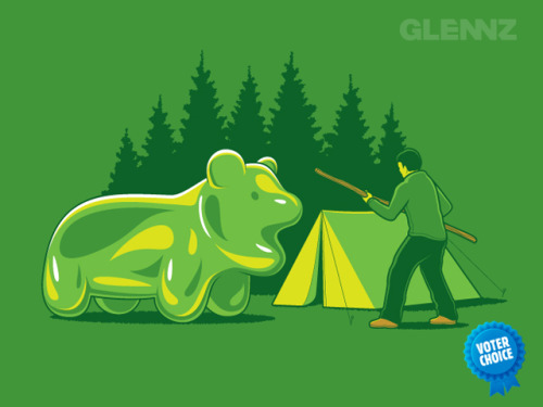 Wild Gummi - Tshirt Now Available  Visit Glennz Tees  | Twitter  | Facebook  | Flickr   | Behance  | Dribbble