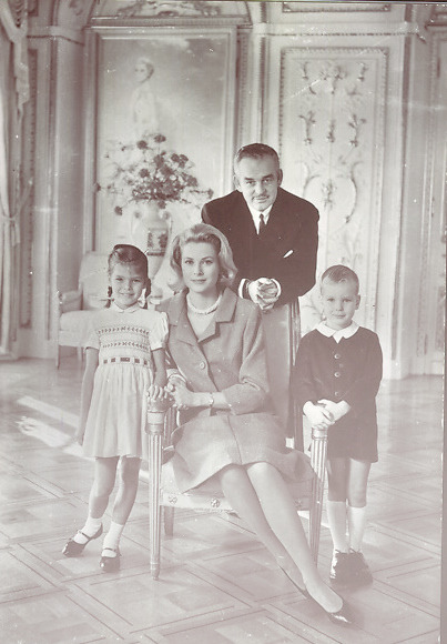 Grace Kelly and her family. 1963.