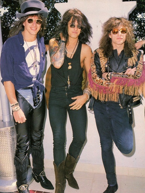 tags Bon Jovi Richie Sambora jon bon jovi 80s glam hair classic rock