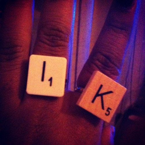My initials! :) (Taken with instagram)