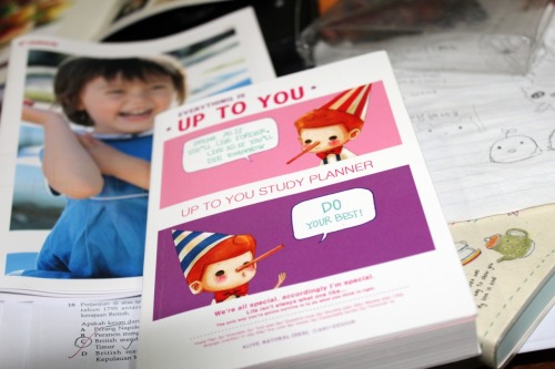 My korean planner book :D Cute right ^^