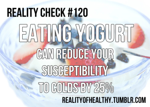doitthehealthyway:

I don’t know how they come up with these statistics so I’m wary about the reliability, but yoghurt is great for you anyhow! 
