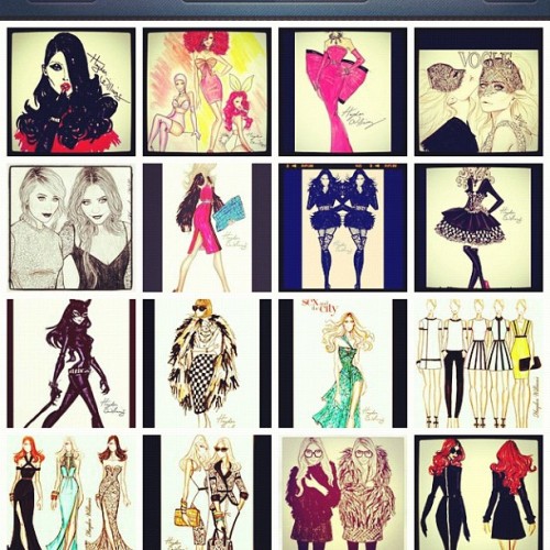 missrayrash:

#haydenwilliams Portfolio #fashion #illustration #Portfolio #iphonesia #iphone4 #Vogue #Rihanna (Taken with instagram)

