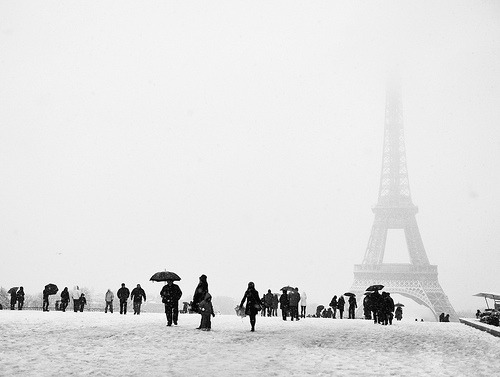 La tour eiffel sous la neige (by . ADRIEN .)