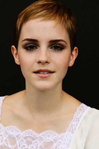 Emma Watson's first pixie cut shoot Marie Claire 2010