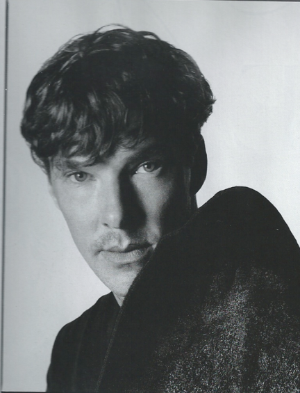tiptoethroughthebluebells:

To cheer all of us that can’t be at the Sherlock screening up, look who I found in January’s British Vogue. It’s Unexpected Benedict! He looks so very handsome too, I love the stubble. Drooooooooooool. 
