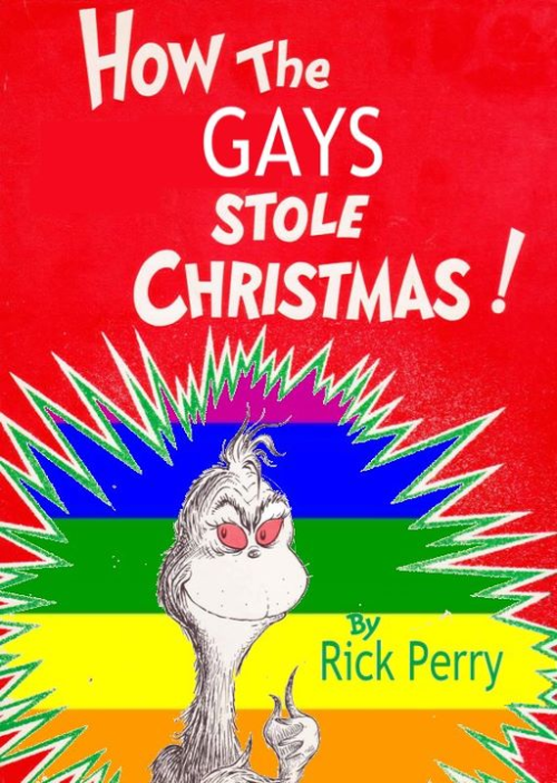 autocowrecks - rick perry christmas gays