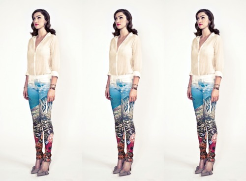 wetheurban:TREND ALERT: PRINTED JEANSWe’ve never seen so much good packed into one pair of trousers. These graphic “Landscape jeans” are fresh out of the Mother Denim Spring/Summer 2012 collection and we predict that printed denim like this will soon be a trend everyone will die for. Aren’t these a beaut’?!Oh, woah&#8230;this is a thing.  The jury is still out on these.