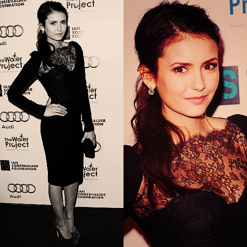 risinghorizon:

Nina Dobrev at ”The Ripple Effect” benefiting the water project charity event
