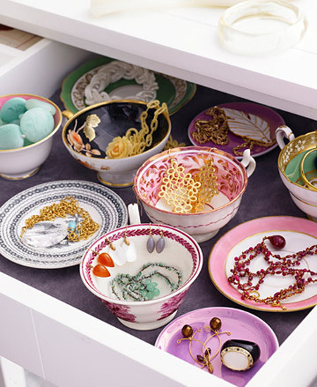 Searching antique shops for pretty little bowls like these