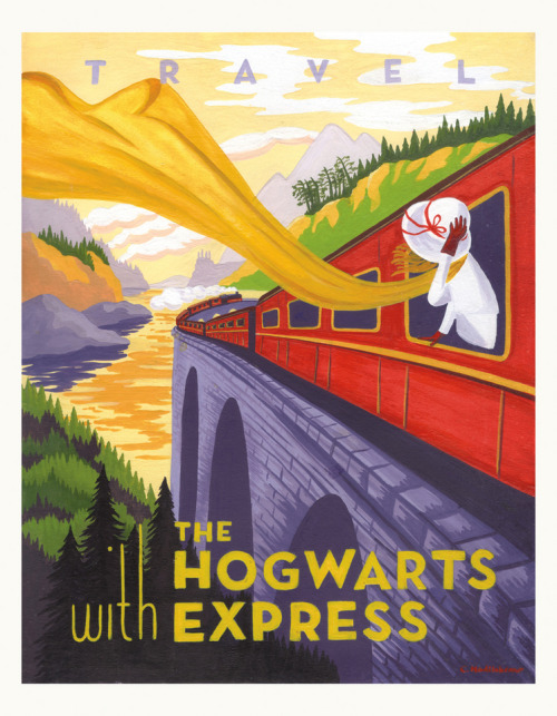 
Geek-Art.net / Caroline Hadilaksono&#160;: Hogwarts Travel Poster
Cool vintage inspired Hogwarts poster by Caroline Hadilaksono. If only we could visit Hogwarts for real&#160;!
via Superpunch