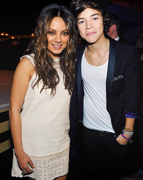 Crack Ship Harry Styles Mila Kunisrequested by anons