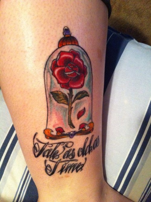 disneyink My Beauty and the Beast tattoo 